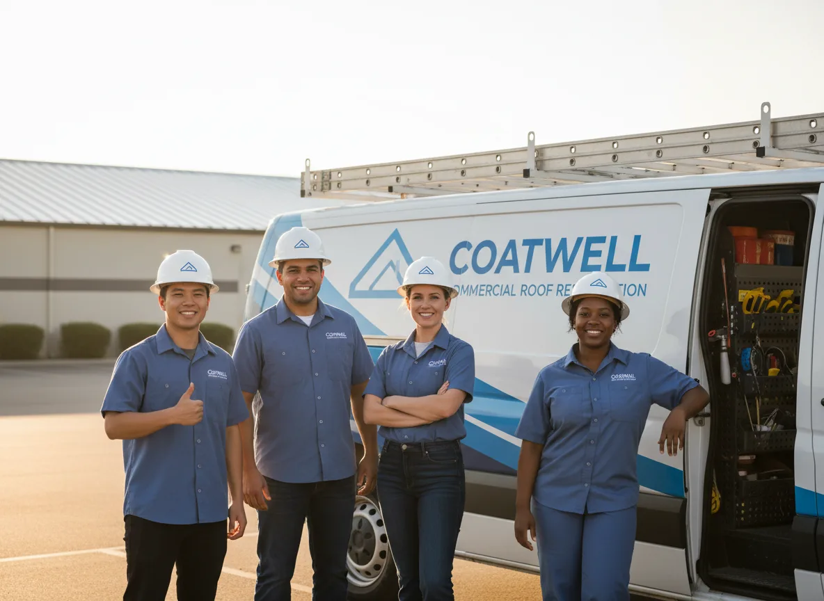 Commercial roof coating company in Hulbert, MI